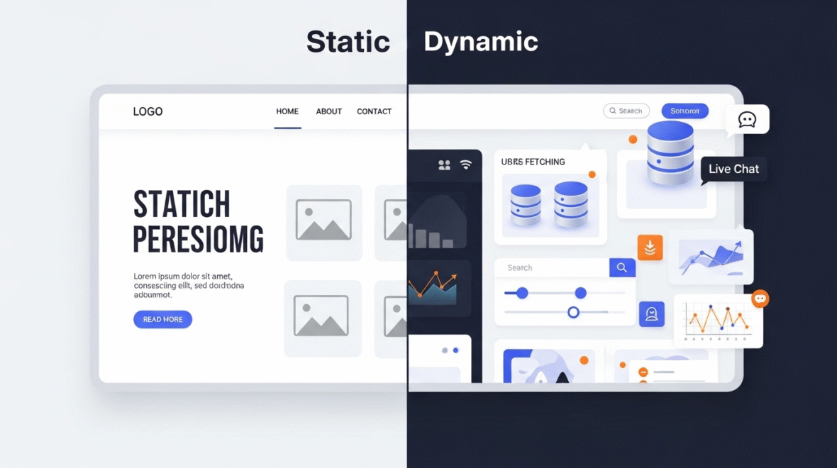 Static vs Dynamic Sites: What’s Right for Your Business?
